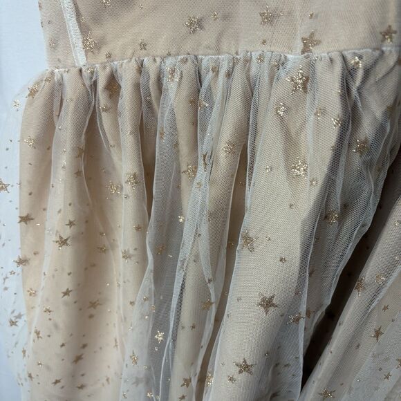 Unique Vintage Peach Midi Dress - Picture 9 of 10